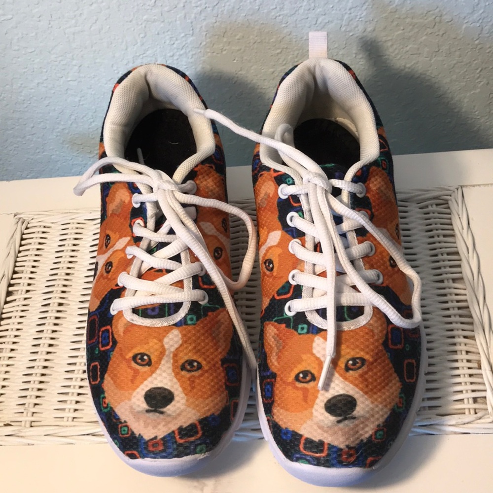 Hard To Find Pembroke Welsh Corgi Sneakers